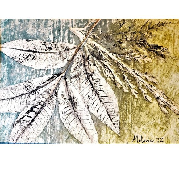 Leaves I Monoprint - Picture 2 of 6